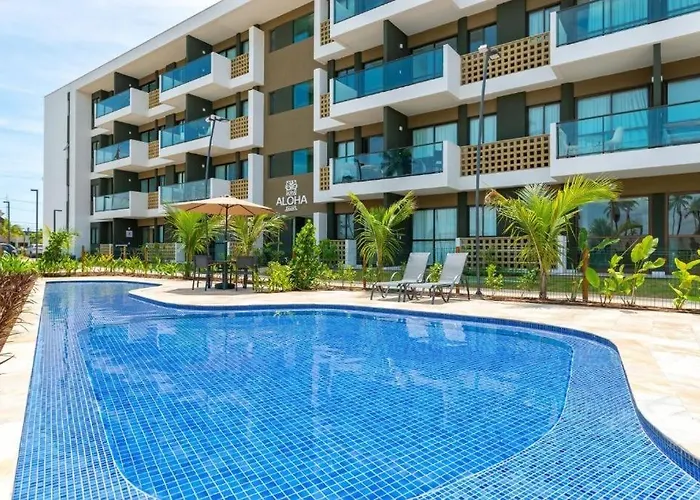 Mana Beach Flat completo - 2 quartos 2 banheiros 2 vagas garagem com vista para o mar e piscinas